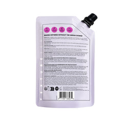 HASK after-use curly hair showing defined, hydrated curls and shine