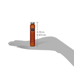 HASK keratin oil texture drop on hand showing lightweight absorption benefit