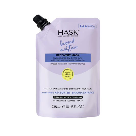 HASK mask front jar view showing label and benefits