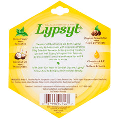 HATOLDLIY Lypsyl tube close-up revealing texture and twist-up applicator for smooth precise application