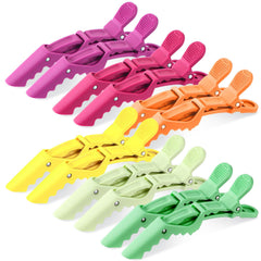 Havawish front packaging showing 12 neon alligator clips and easy storage benefit