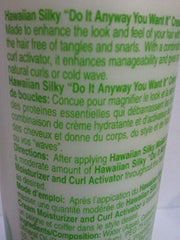 Hawaiian Silky close-up of white cream texture highlighting smooth moisturizing effect