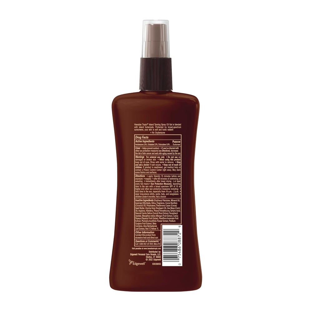 Hawaiian Tropic paired with after-sun lotion showing extended hydration benefit