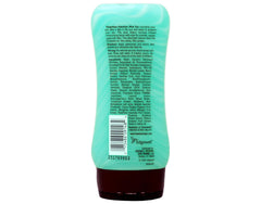 Hawaiian Tropic clear gel texture close-up demonstrating lightweight hydration