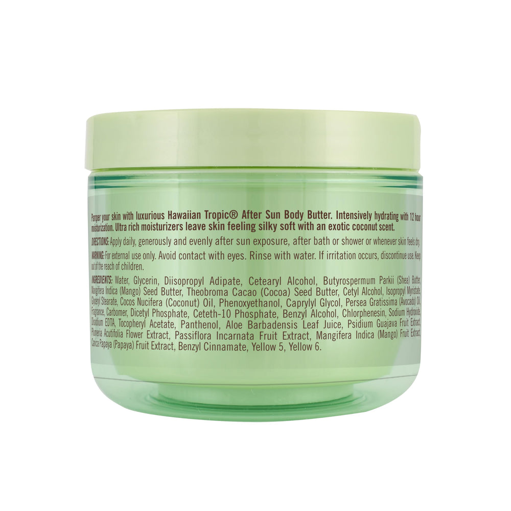Hawaiian Tropic hands scooping butter showing rich texture benefit