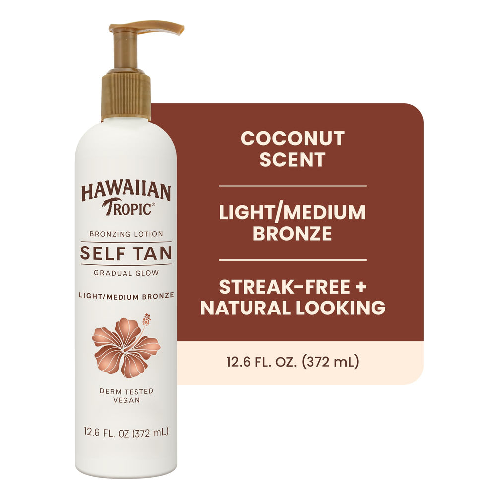 Hawaiian Tropic pump closeup illustrating easy controlled dispensing