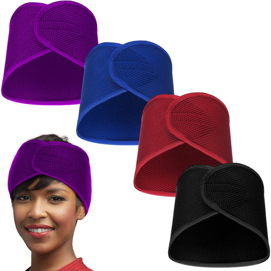 Haysandy front view of four mesh wraps for neat storage and quick selection