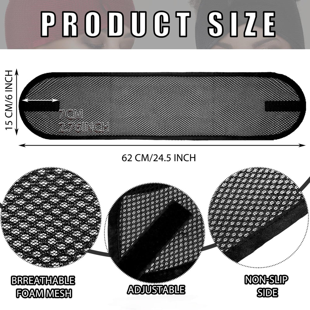 Haysandy wrapped beside ruler for size comparison and stretchable fit clarity