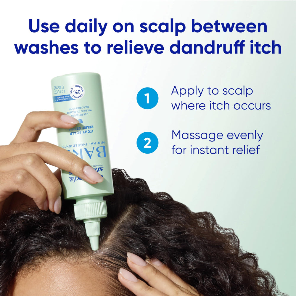 Head & Shoulders clear serum texture close-up showing lightweight, fast-absorbing finish