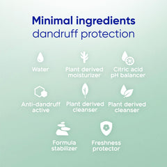 Head & Shoulders creamy texture on hand showing low-ingredient blend