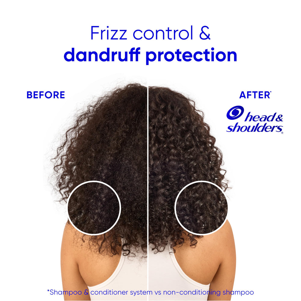 Head & Shoulders conditioner consistency showing moisturizing agents