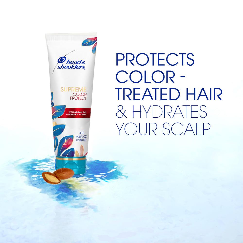 Head & Shoulders manuka honey pour showing moisturizing texture