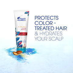 Head & Shoulders manuka honey pour showing moisturizing texture