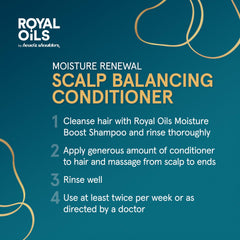 Applying Royal Oils conditioner to curly hair to improve manageability