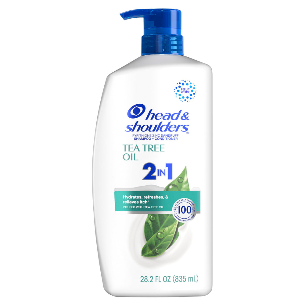 Head & Shoulders back label with ingredients and usage directions for transparency