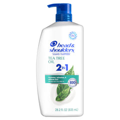 Head & Shoulders back label with ingredients and usage directions for transparency