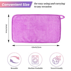 HealAge cloth in hand size comparison showing compact travel convenience