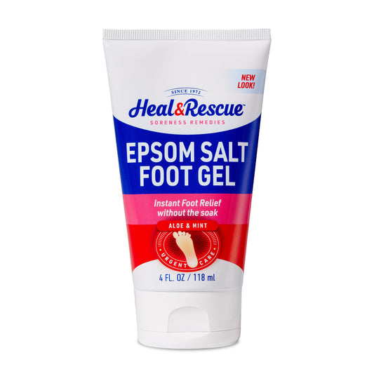 Heal&Rescue front packaging showing 4 oz tube and benefits