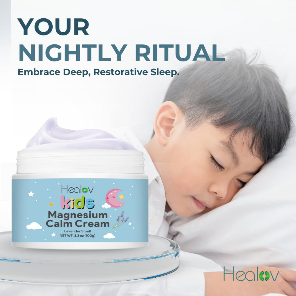 Healov label detail focused on ingredients list showing safe gentle formulation benefit