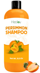 Healov persimmon shampoo front bottle showing label and fresh look