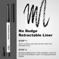 HECI BEAUTY packaging and label detail highlighting cruelty-free claim benefit