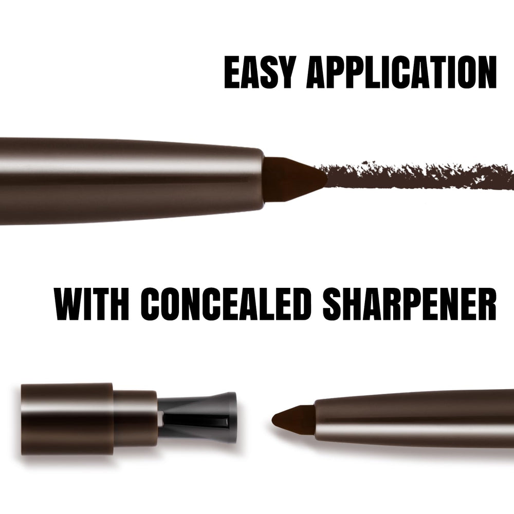 HECI BEAUTY smudge-proof test brushed finger showing stable, non-smearing finish