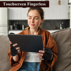 Heclia on-hand using smartphone demonstrating touchscreen access and convenience