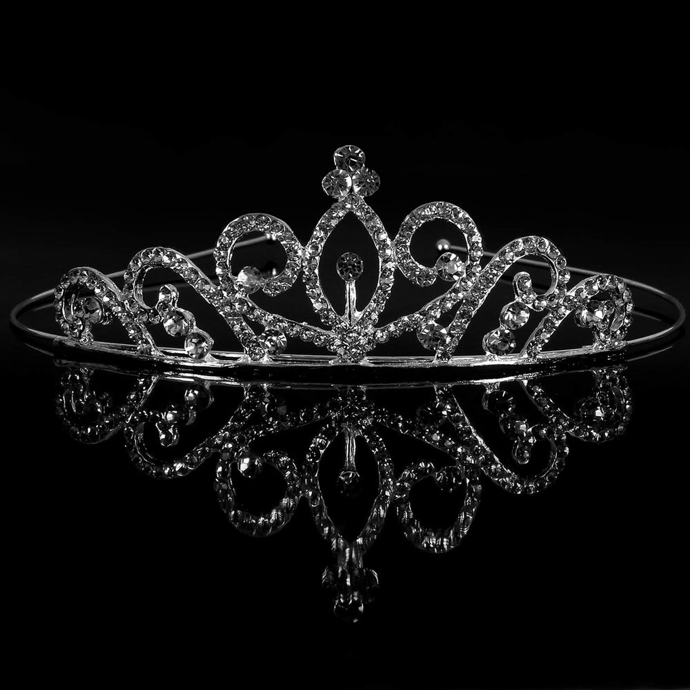 Hedume woman wearing a tiara at a wedding, enhancing her look
