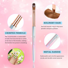 heemeei creating 3D flower with brush highlighting detailed sculpting benefit