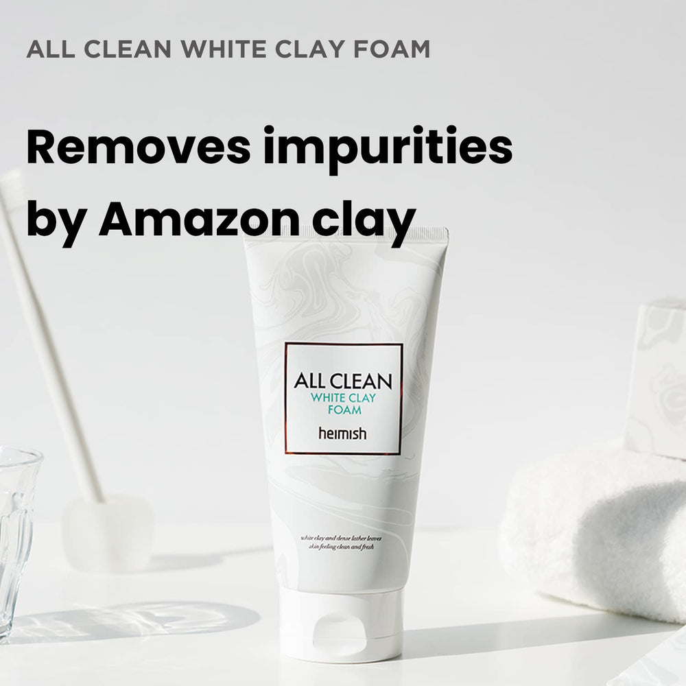 HEIMISH creamy foam texture close-up for gentle cleanse