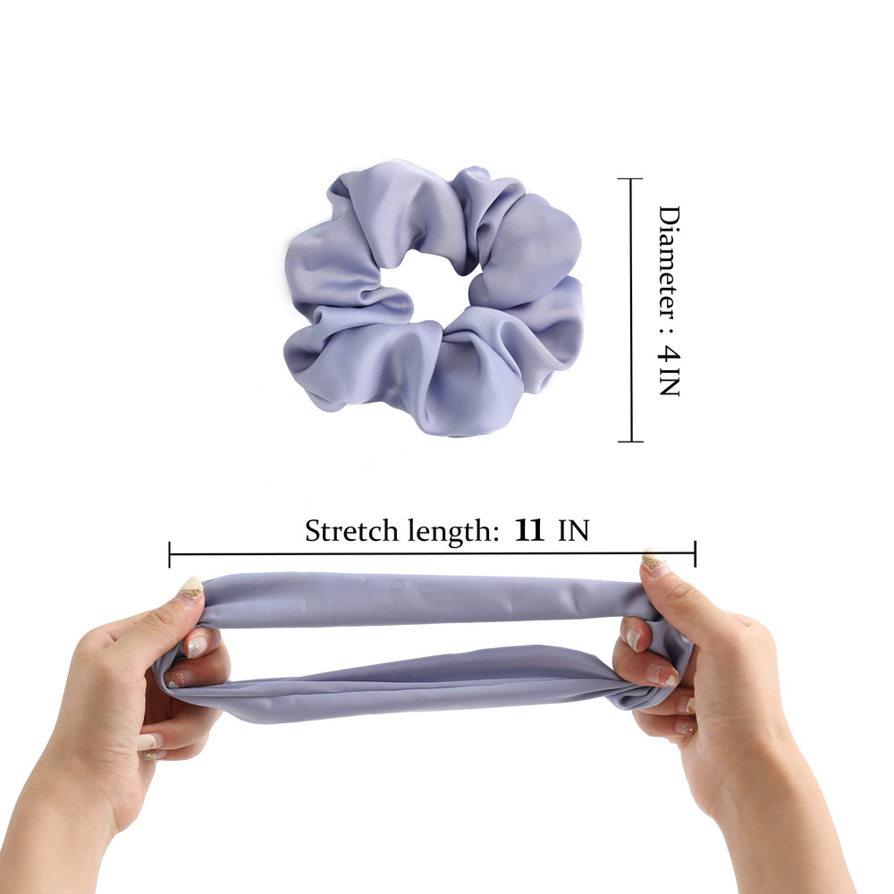 Helamvly scrunchie worn on wrist as accessory and comfortable storage