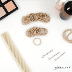 Heliums close-up texture of fabric cover avoiding hair snags