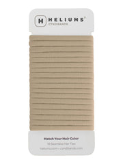 Heliums front packaging showing Sandy Blonde 18-pack and tidy presentation benefit