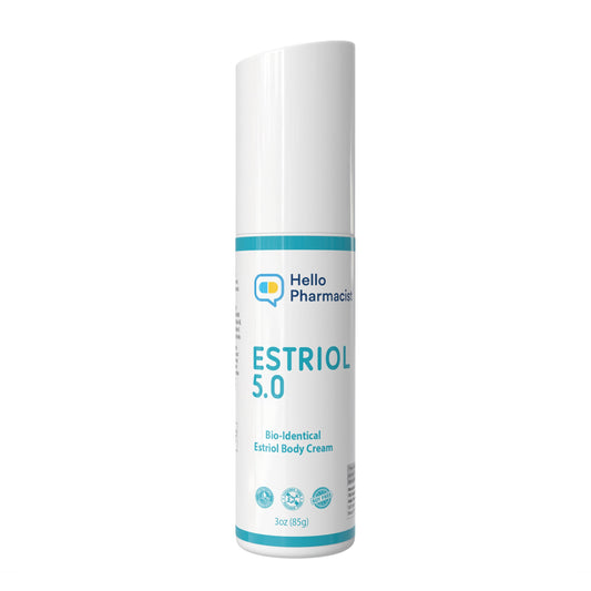 HelloPharmacist front packaging showing formula and professional branding for trust