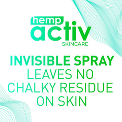 HEMPACTIV post-workout spray use calming skin after exercise