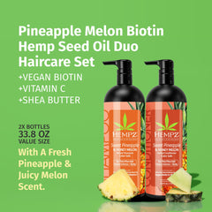 Hempz bottle pump detail for easy dispensing and convenient shower use