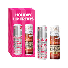 Hempz front view of both limited-edition lip balm tubes showing packaging and seasonal labels for gifting