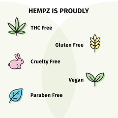 Hempz bottle in bathroom lifestyle setting showing daily routine benefit