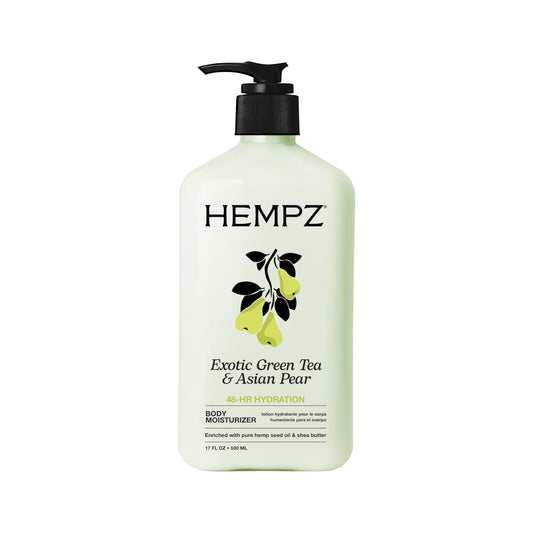 Hempz front jar showing product and hydration benefits