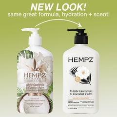 Hempz pump dispensing lotion texture for instant hydration benefit