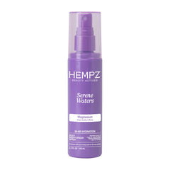 Hempz Serene Waters front packaging showing bottle and label for easy identification