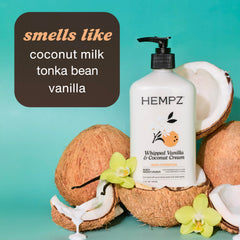 Hempz whipped texture close-up showing creamy consistency for fast absorption