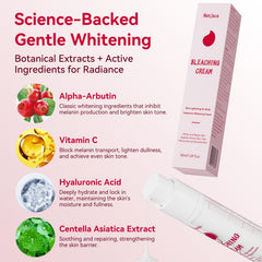 Henjaca cream texture close-up demonstrating lightweight absorption benefit