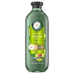 Herbal Essences front bottle showing label and benefit of repair