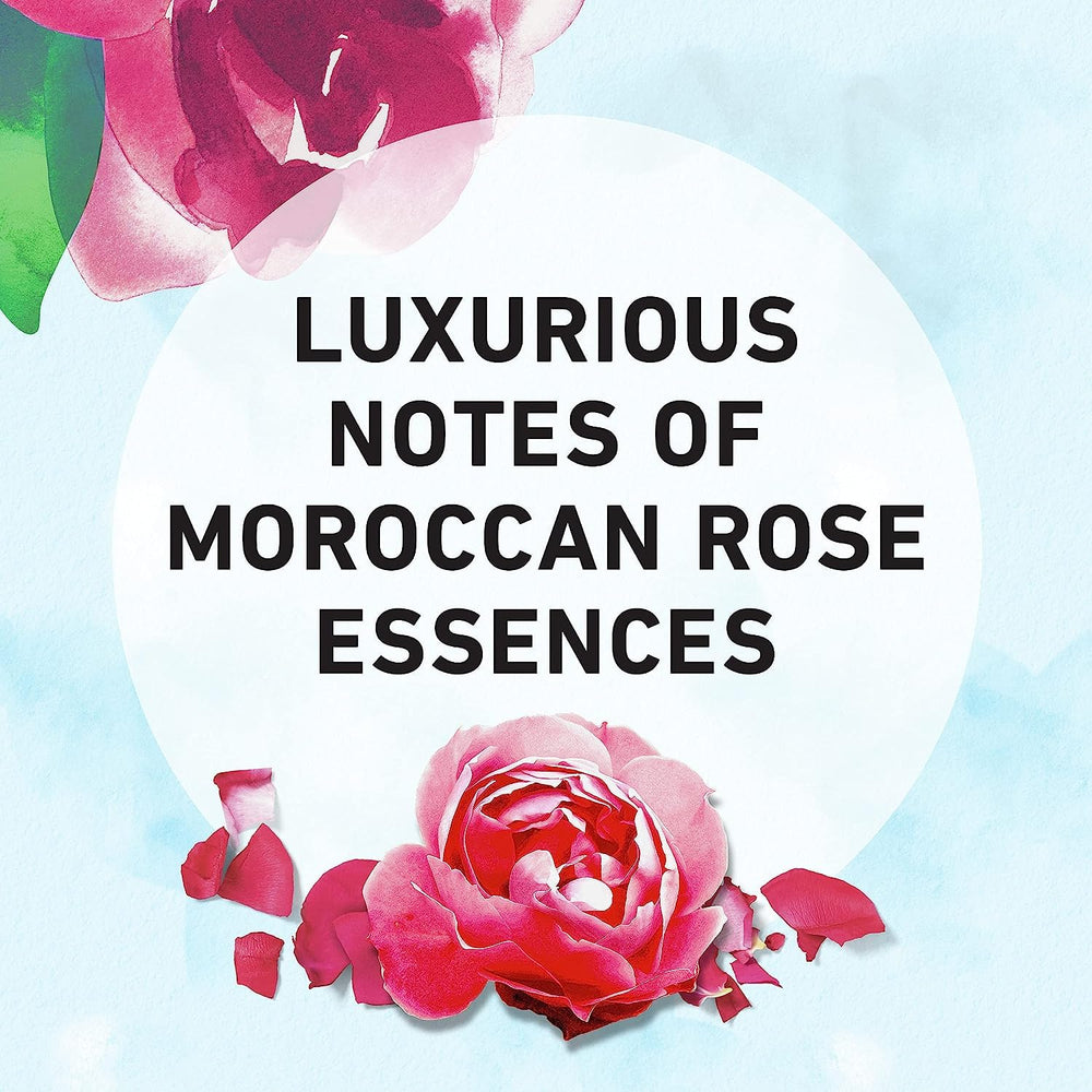 Herbal Essences Moroccan rose visual evoking fragrance benefit
