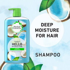 Herbal Essences creamy foam texture on hand delivering visible moisturization