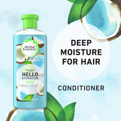 Herbal Essences creamy conditioner texture showing hydrating richness