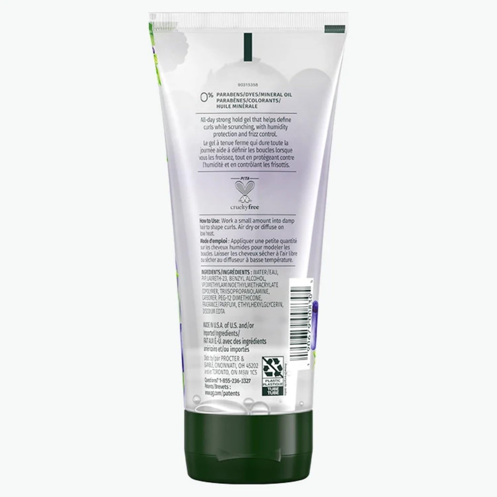 Herbal Essences gel texture close-up demonstrating smooth application benefit