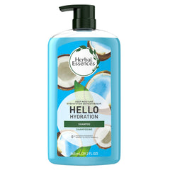 Herbal Essences front bottle showing product label and size, clear hydration benefit