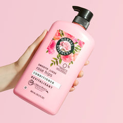 Herbal Essences product label showing ingredients and cruelty-free certification details